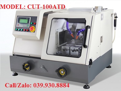 Máy cắt  mẫu kim loại tự động CUT-100ATD (Max.Cut: Ø100mm)