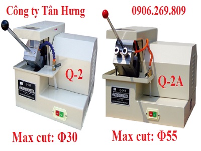 Máy cắt  mẫu kim loại nhỏ Q-2 Hoặc Q-2A (Cắt mẫu nhỏ, vật liệu cứng, loại để  bàn, giá rẻ)