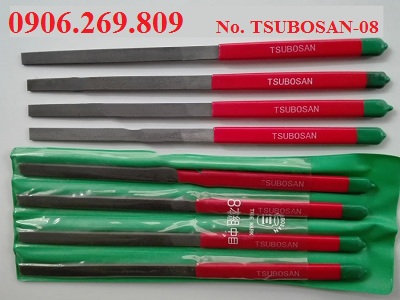Bộ dũa kim loại phẳng TSUBOSAN-08 (TSUBOSAN -Nhật)